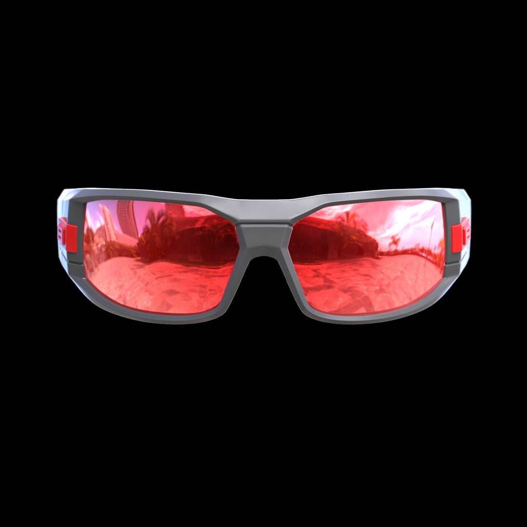 V.1 - Gray Red Mirror – EIGHT