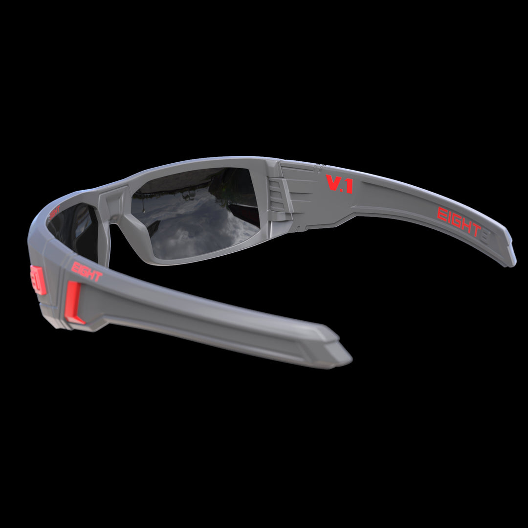 V.1 - Gray Red Mirror – EIGHT