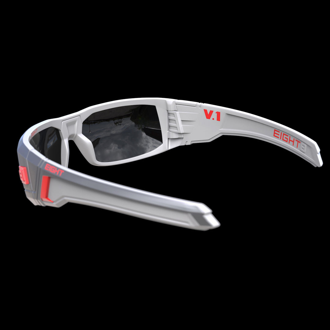 V.1 - Dual Gray Red Mirror – EIGHT