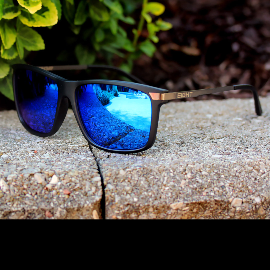 SMOKE & MIRRORS GILDED Blue 非売品 50個限定 VAPOR - Black/GunMetal Blue Mirror – EIGHT