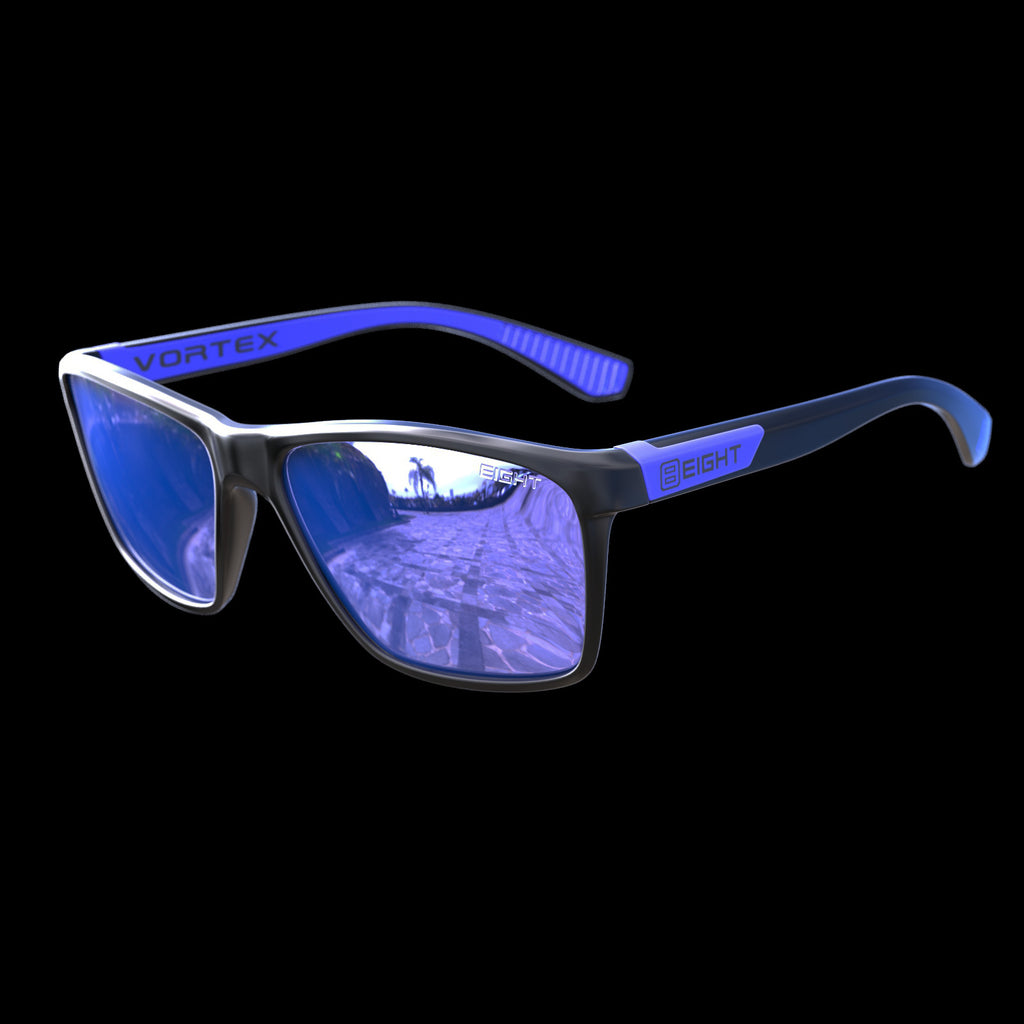 VORTEX Black Blue Mirror