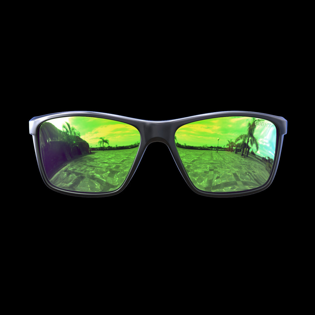 VORTEX - Black Green Mirror – EIGHT