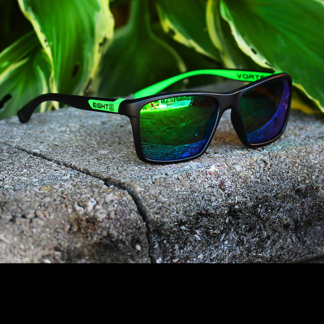 VORTEX - Black Green Mirror – EIGHT