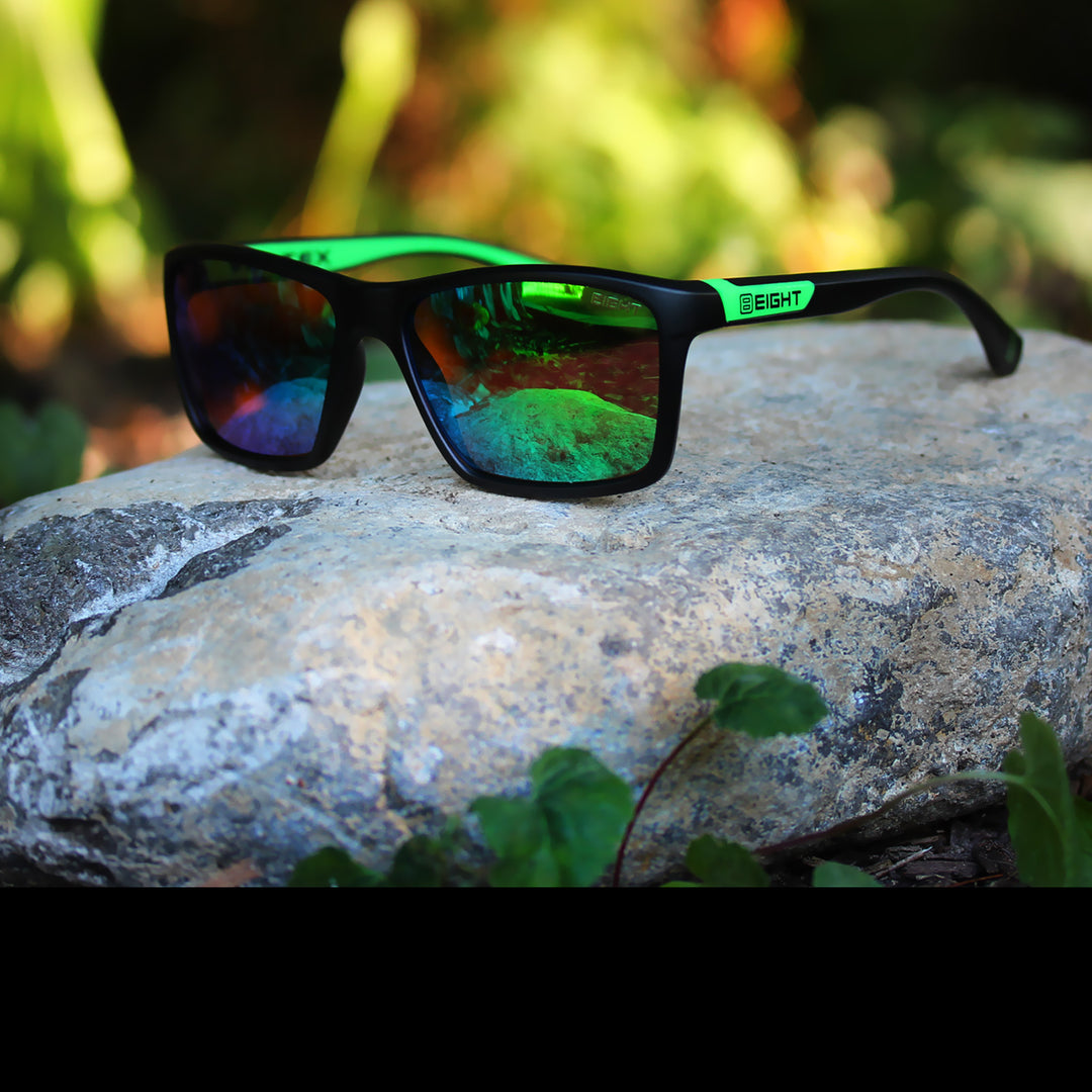 VORTEX - Black Green Mirror – EIGHT