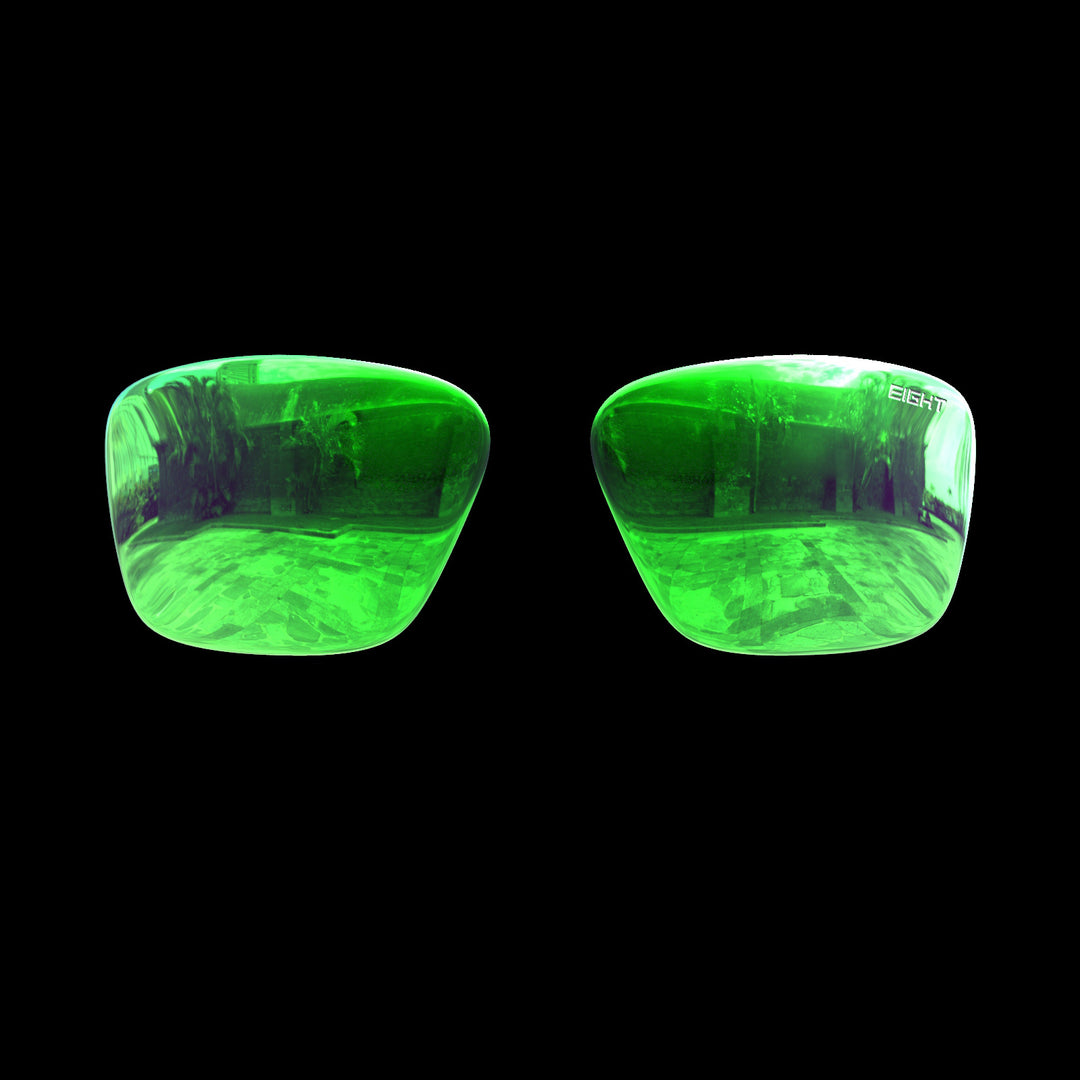 VAPOR - Polarized Lenses - Green Mirror – EIGHT