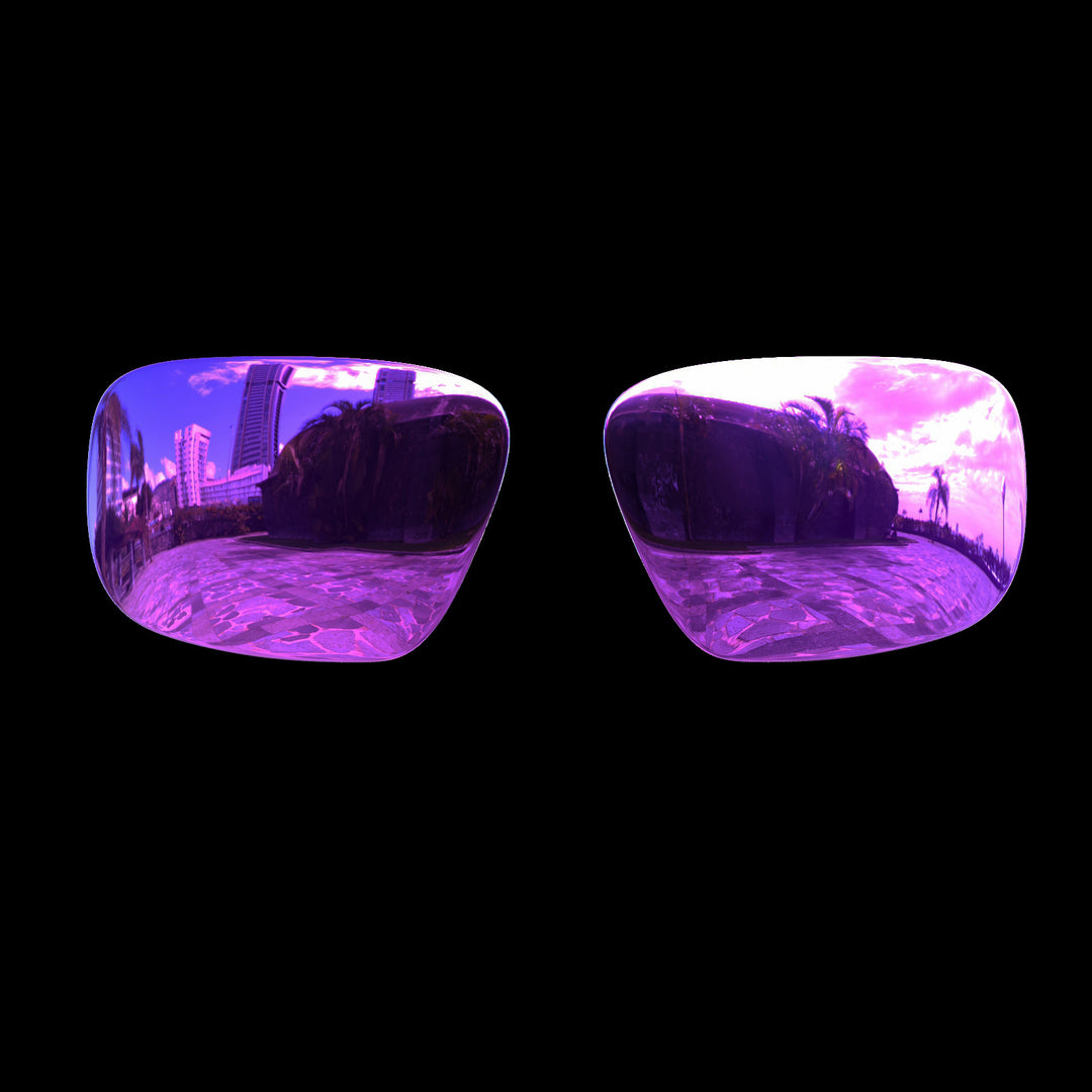 Lilac Mirror Sunglasses VX Polarized Lenses Purple Mirror – EIGHT